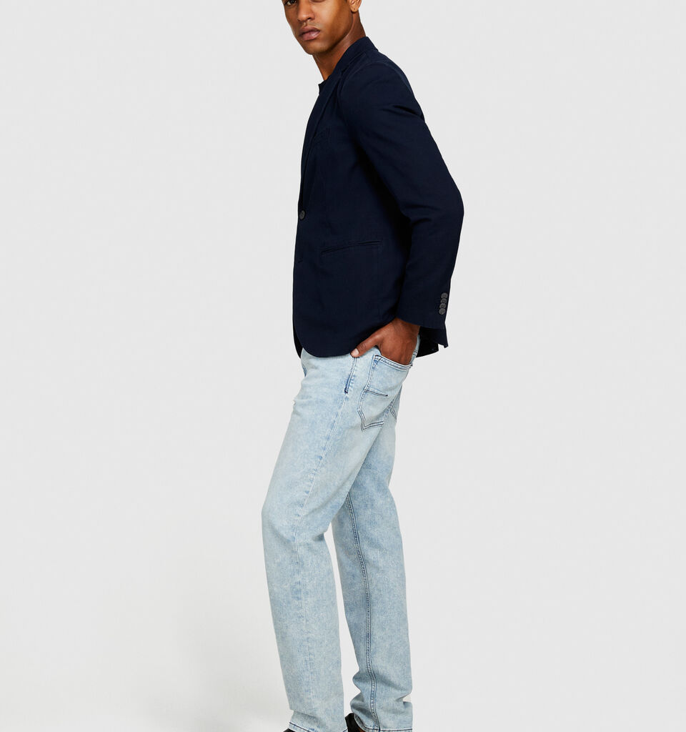 Light jeans - men's slim fit jeans - Light Blue | Sisley image number 2
